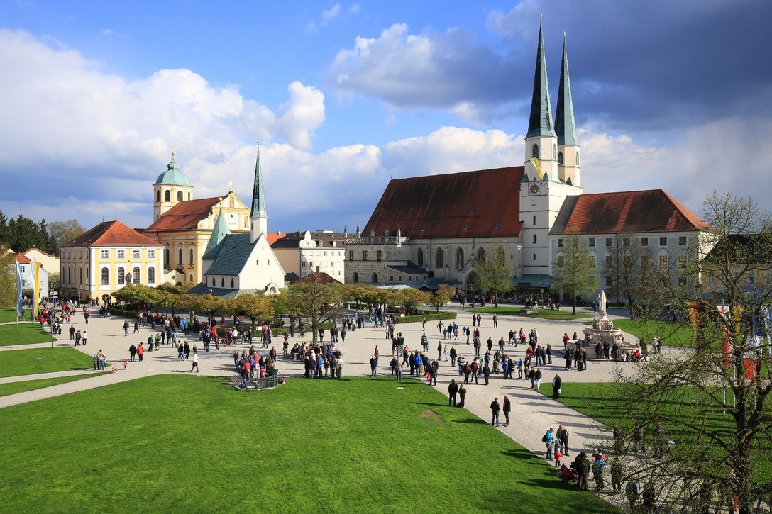 Der Kapellplatz Altötting